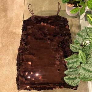 Semi formal Bronze/Brown Big Sequence